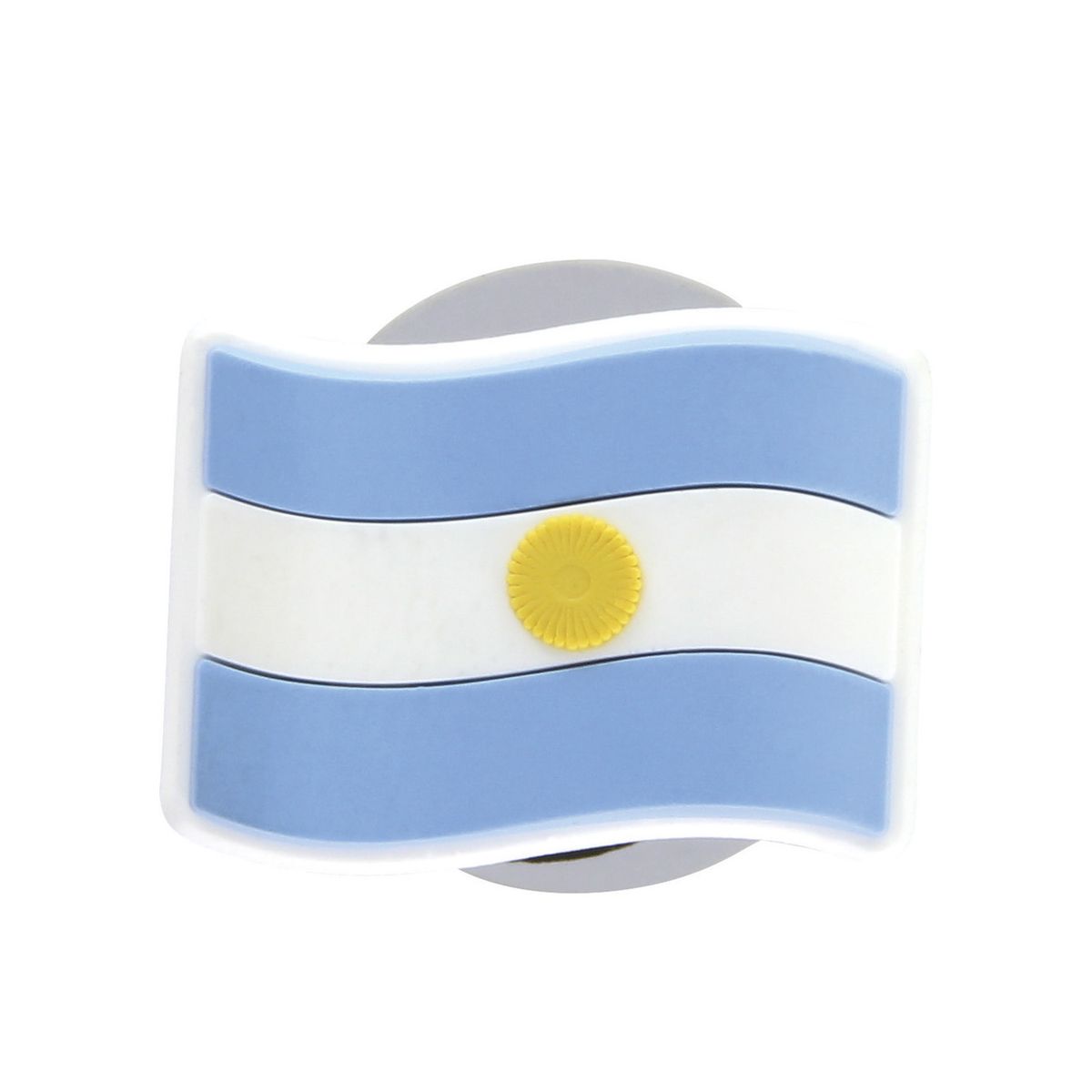 CROCS - Jibbitz Bandera Argentina Blanco CROCS