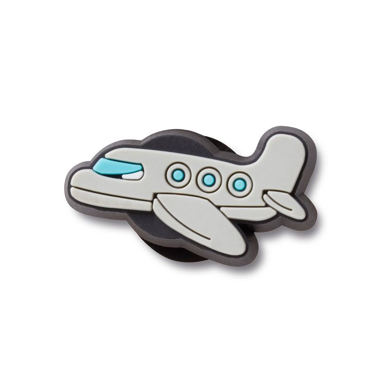 CROCS - Jibbitz Avión Pequeño Gris CROCS