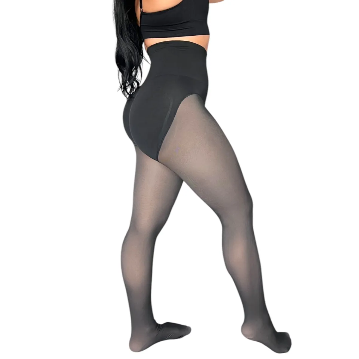 ARRAKASTA - Panty efecto piel con efecto faja y push up