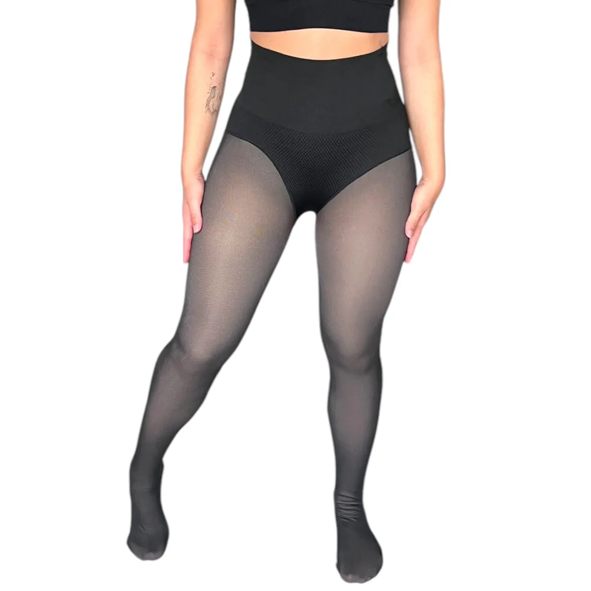 ARRAKASTA - Panty efecto piel con efecto faja y push up