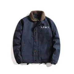 BLWOENS - Chaqueta de moda para hombres - Azul