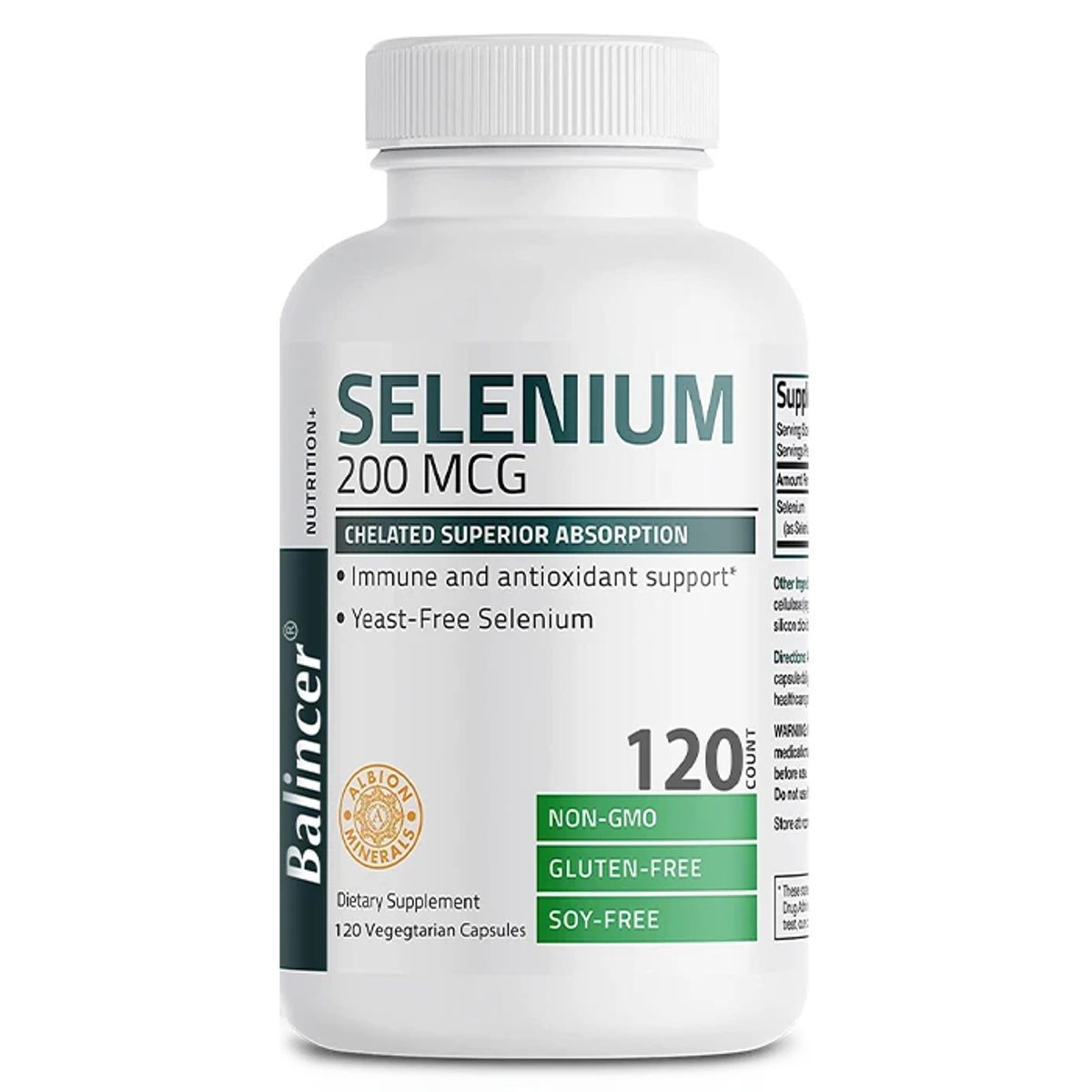 GENERICO - Albion Selenio 200mcg Antioxidante Cuidado Urinario Prostata