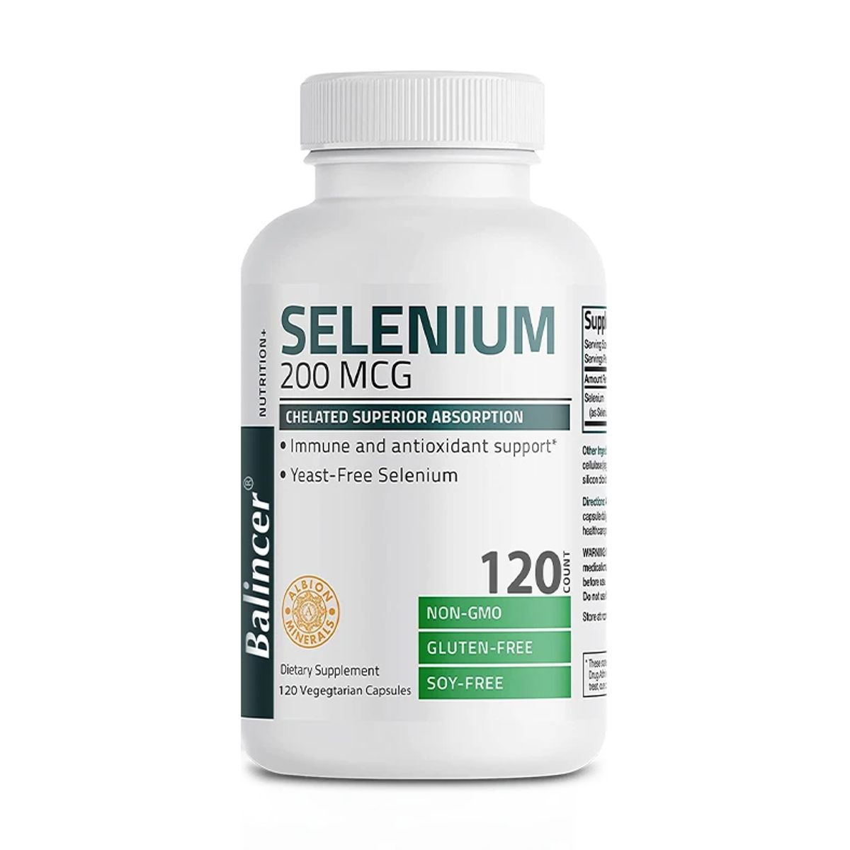 GENERICO - Albion Selenio 200mcg Antioxidante Cuidado Urinario Prostata