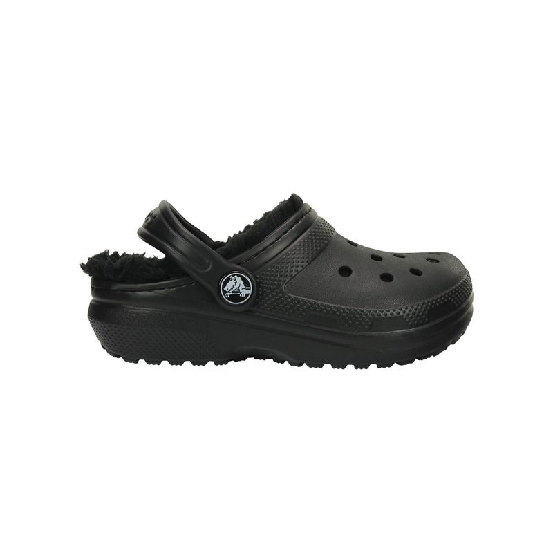 CROCS - Zueco Niño Classic Lined Clog K Negro CROCS.
