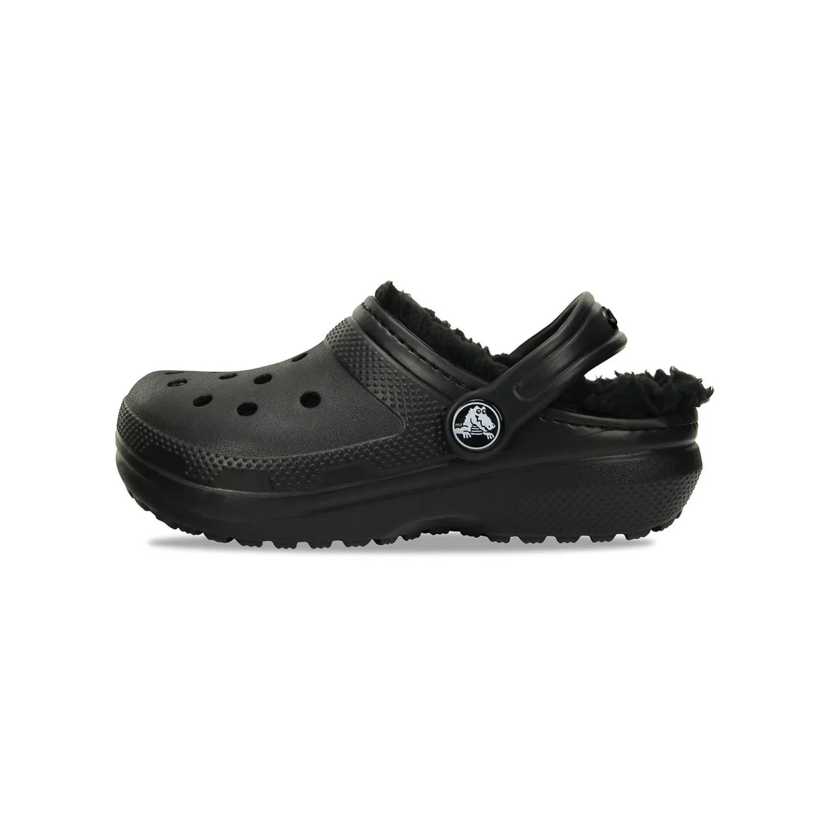 CROCS - Zueco Crocs Niños Grandes Classic Lined Clog K Negro CROCS