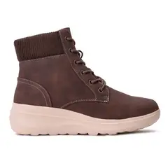 CHINITOWN - Botín Casual Mujer Café Oscuro Evelina