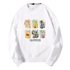 BLWOENS - Sudadera con capucha para hombres y mujeres 00-Blanco.