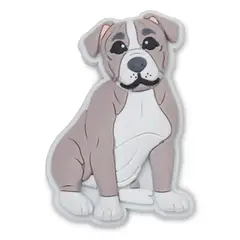 CROCS - Jibbitz Perro Bulldog Gris