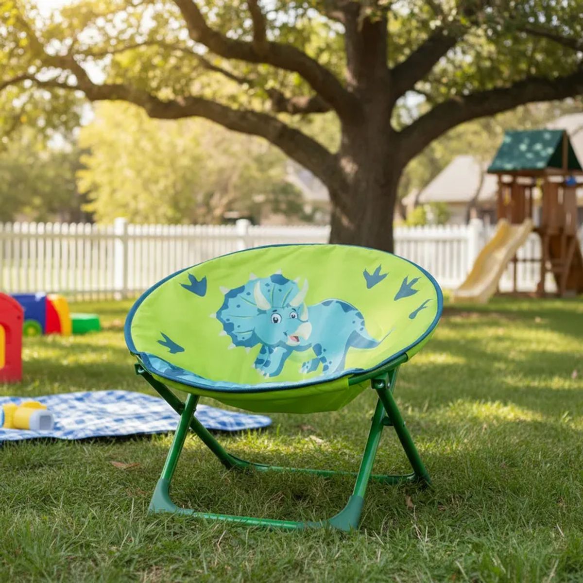 BEBESIT - Silla Plegable Fun Seat Dinosaurio Bebesit