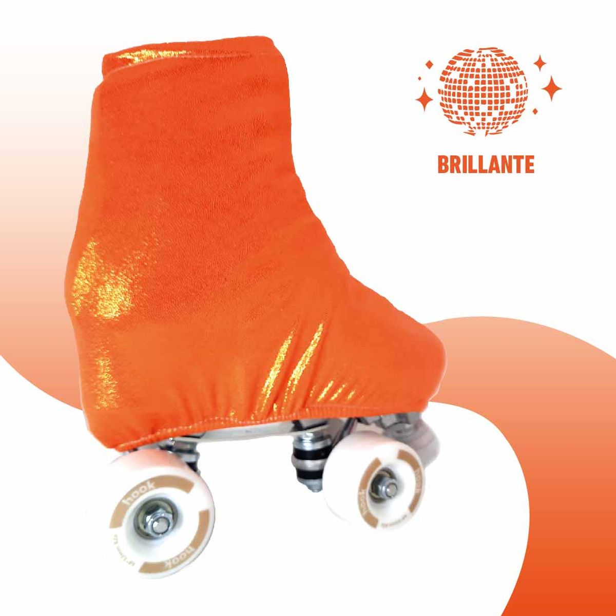 HOOK - CUBRE PATINES HOOK NARANJA BRILLANTE