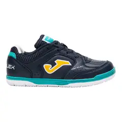 JOMA - Zapatilla Fútbol Sala Kids Top Flex Azul Marino Joma.