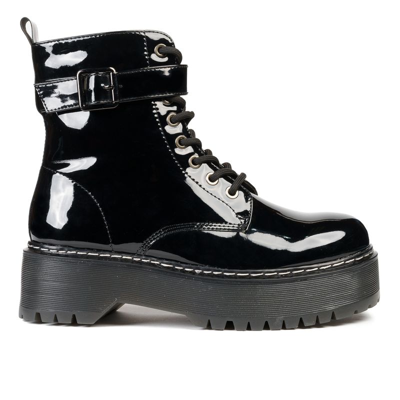 CHINITOWN - Botín Casual Mujer Negro Madeleine Chinitown
