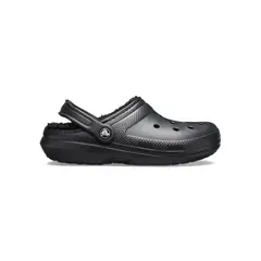 CROCS - Zueco Hombre Classic Lined Clog Negro CROCS.