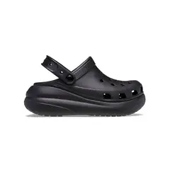 CROCS - Zueco Plataforma Unisex Crush Clog Negro