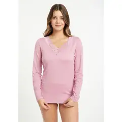 KAYSER - CAMISETA MANGA LARGA MICROFIBRA 4037-ROS1 - Rosa