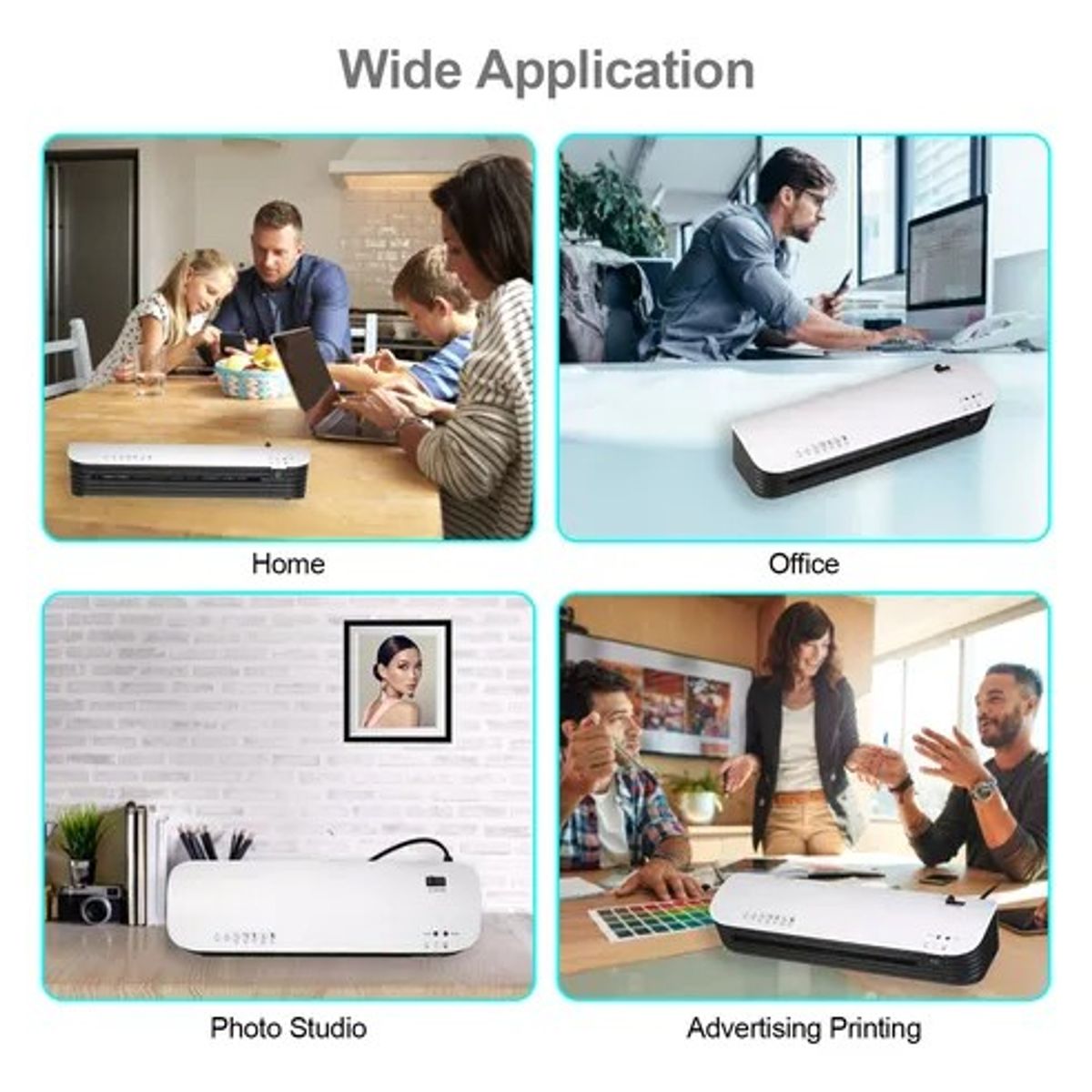 MUNDO MAGIA - Termolaminadora Plastificadora +cortador De Papel +300 Micas