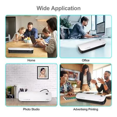 Imagen 2 del producto Termolaminadora Plastificadora +cortador De Papel +300 Micas