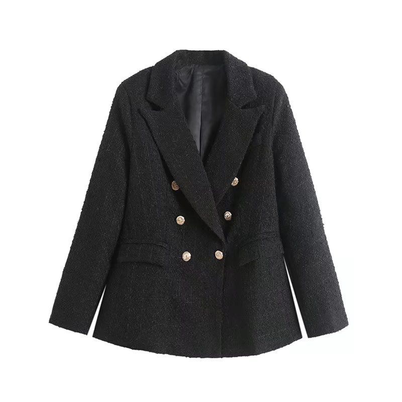 BLWOENS - Chaqueta formal para mujer -Negro
