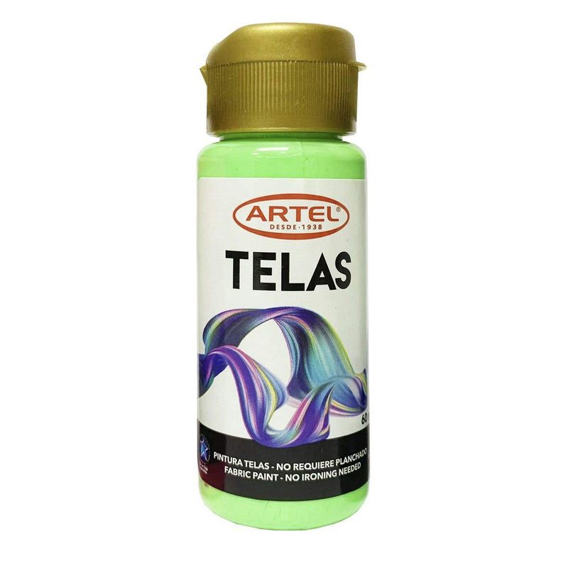 ARTEL - Pintura Para Tela Artel 60ml - Neón Verde.