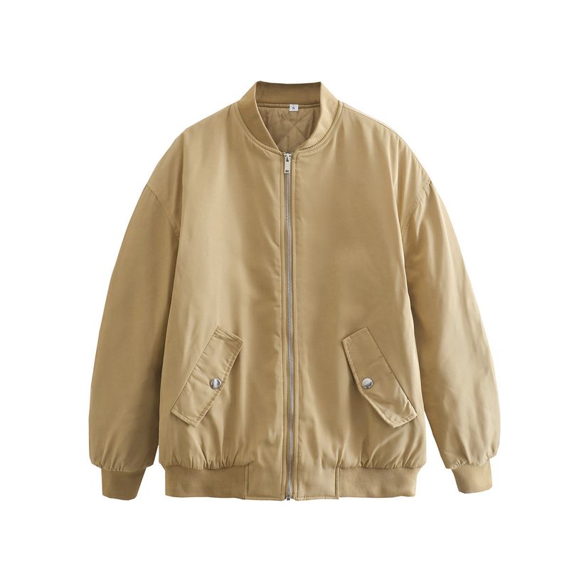 BLWOENS - Chaqueta sin gorro para mujer -Beige