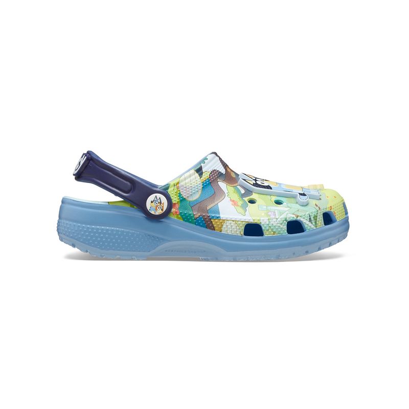CROCS - Zueco Niño Bluey Classic Clog K Celeste CROCS