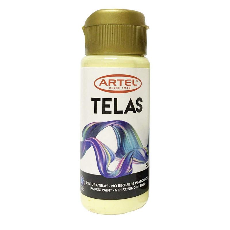 ARTEL - Pintura Para Tela Artel 60ml - Pastel Amarillo
