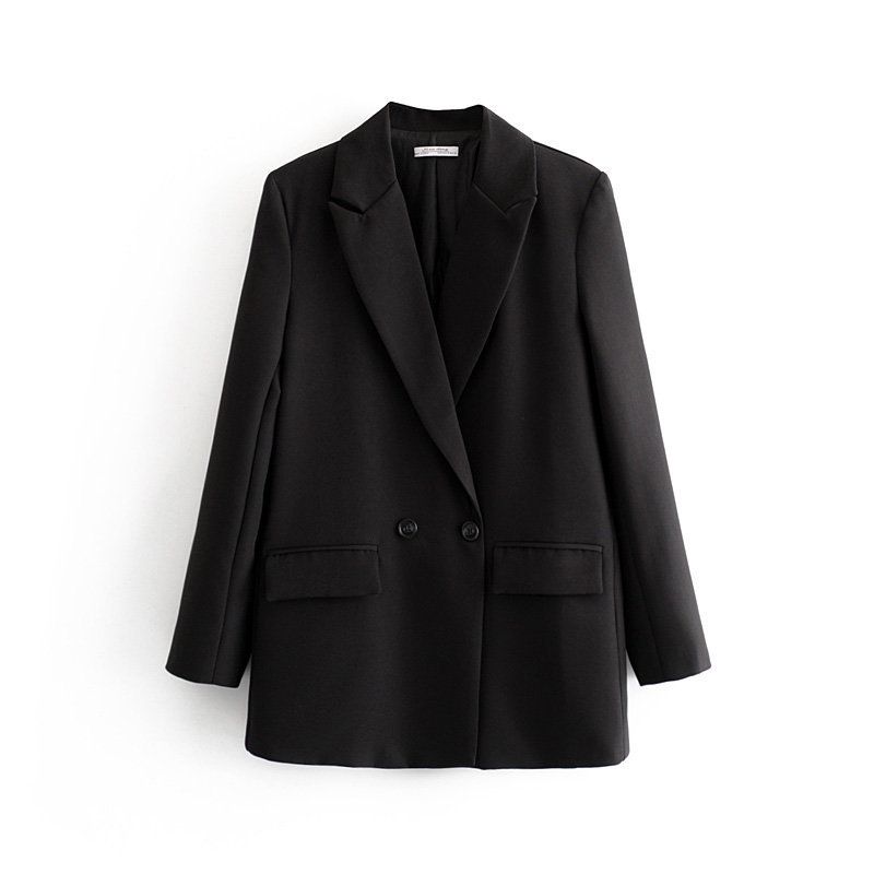 BLWOENS - Chaqueta formal para mujer -Negro