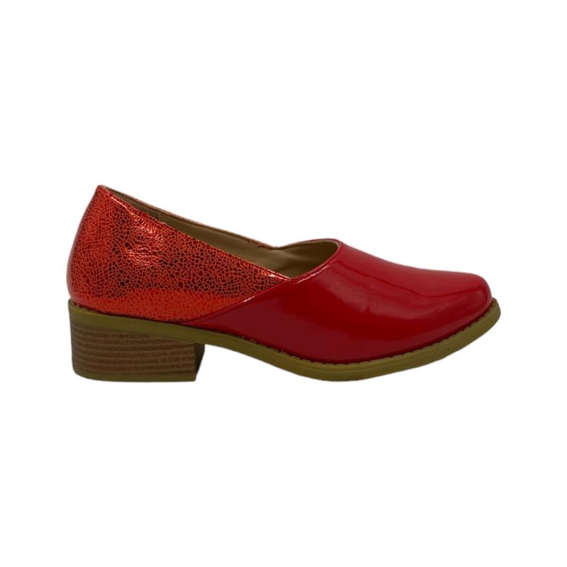 HERIEL - Zapato Rojo Charol Mujer