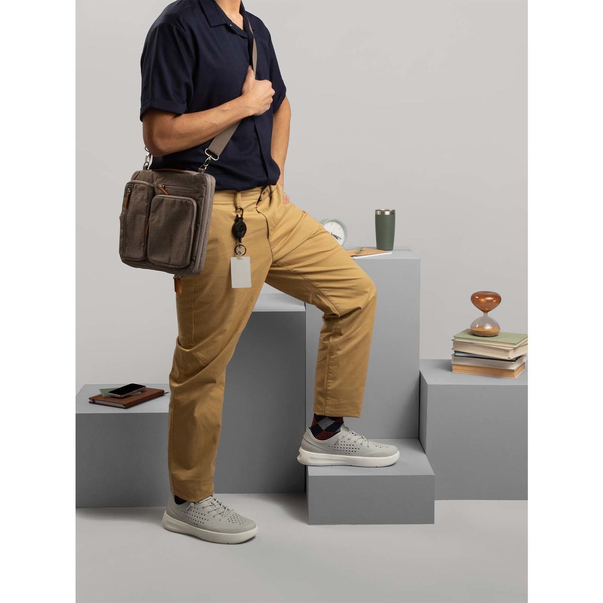 CROCS - Zapatilla Crocs Hombre InMotion Sneaker Gris CROCS