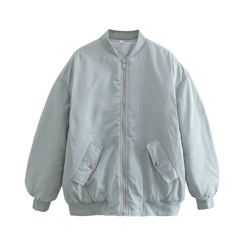 BLWOENS - Chaqueta sin gorro para mujer -Gris