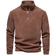 BLWOENS - Polerón micropolar para Hombre - Café.