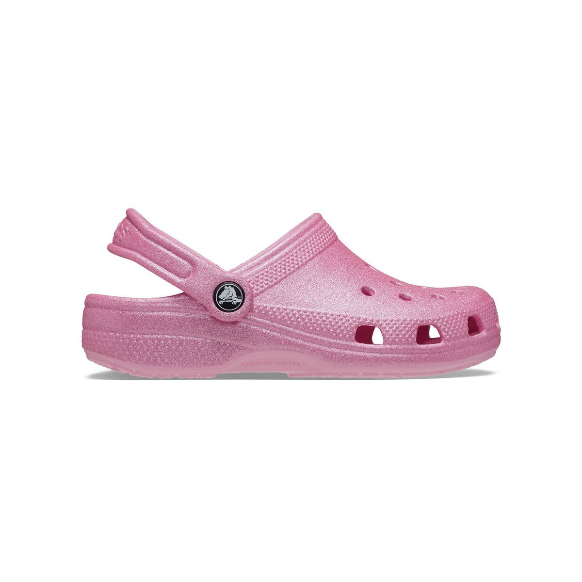 CROCS - Zueco Crocs Niñas Grandes Classic Clog Glitter Rosa CROCS