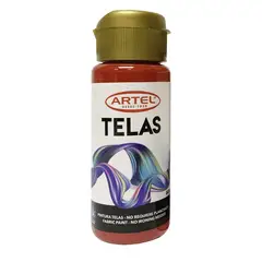 ARTEL - Pintura Para Tela 60ml - Terracota Rojizo.