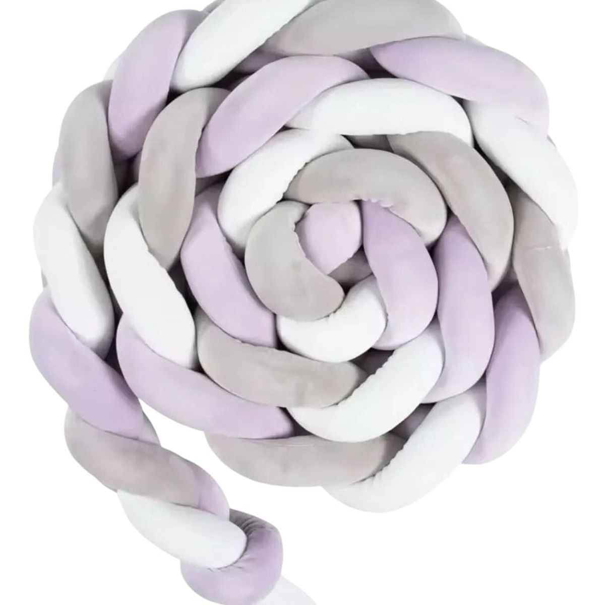 GENERICO - Trenza Cojin Seguridad Para Cuna Bebes 3 Metros Protección