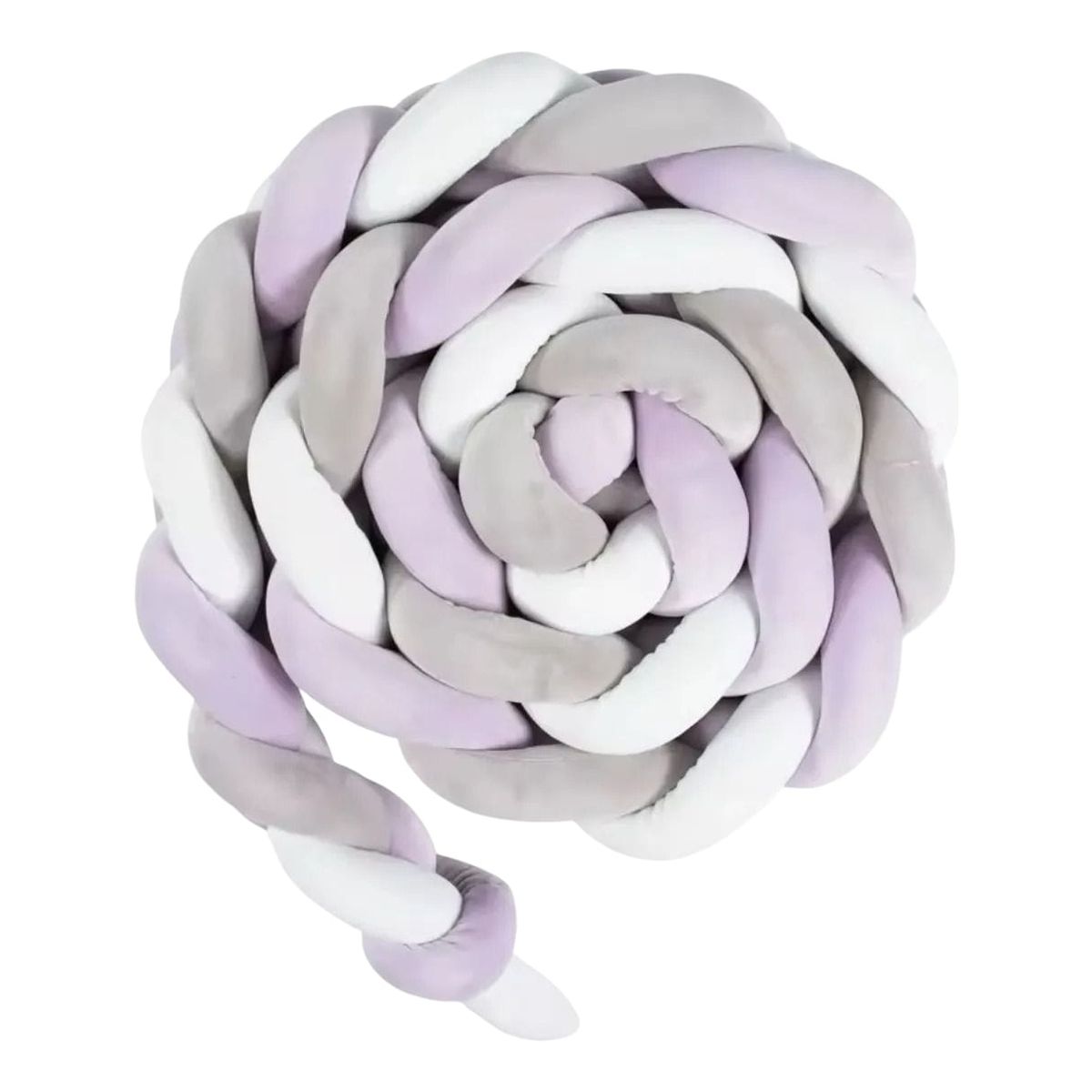 GENERICO - Trenza Cojin Seguridad Para Cuna Bebes 3 Metros Protección