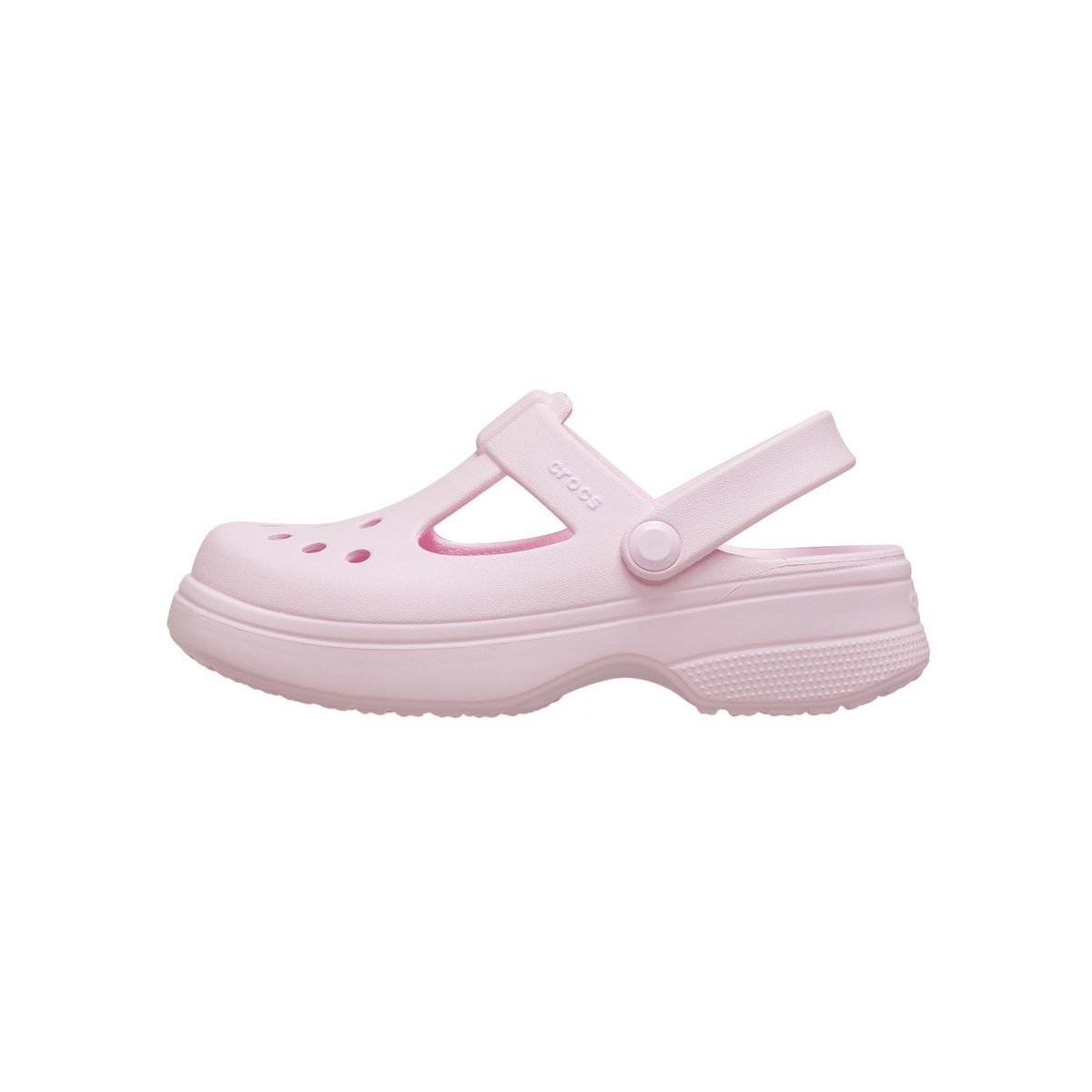 CROCS - Zueco Crocs Niñas Grandes Classic Mary Jane Rosa CROCS