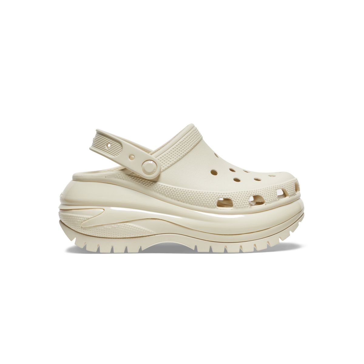 CROCS - Zueco Mujer Mega Crush Clog Beige CROCS