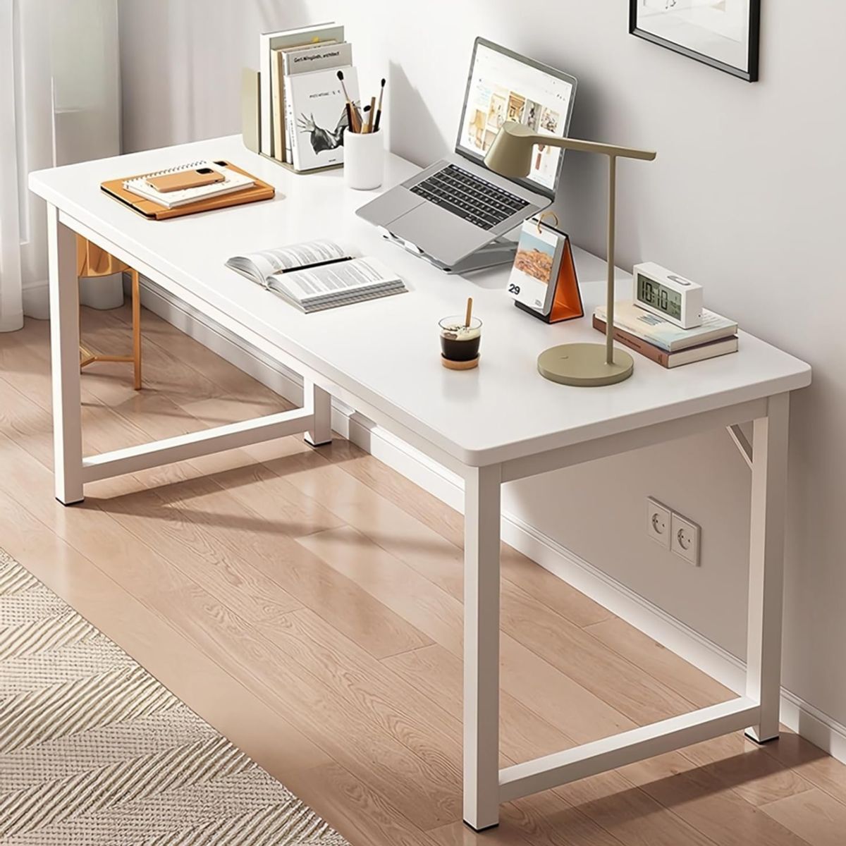 BE DESIGN - ESCRITORIO METAL CLASSIC BLANCO