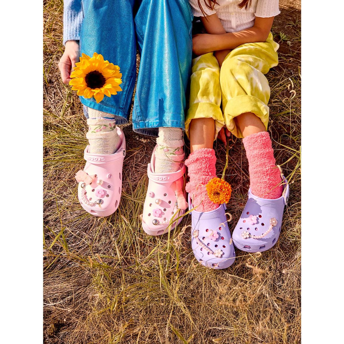 CROCS - Zueco Crocs Niñas Grandes Classic Clog Morado Oscuro CROCS