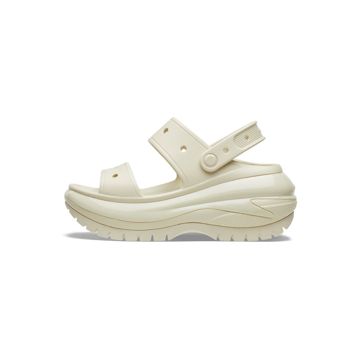 CROCS - Sandalia Plataforma Crocs Unisex Mega Crush Beige CROCS