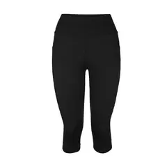 ANDESLAND OUTDOOR APPAREL - Calza 34 Sport Stay Cool Colorado Negro Mujer