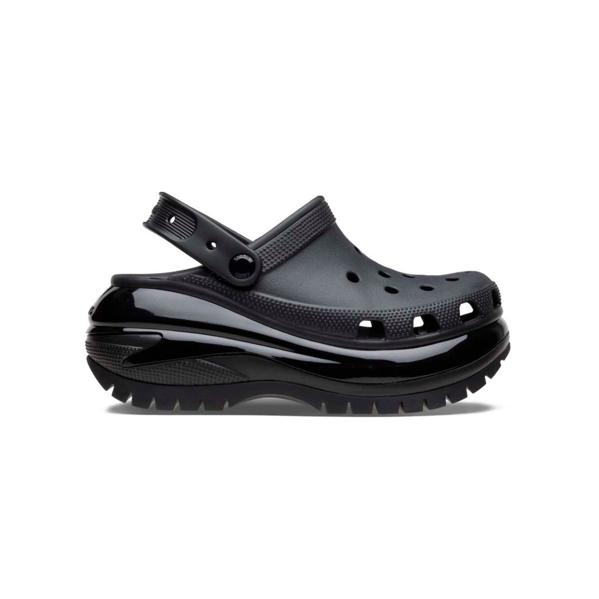 CROCS - Zueco Mujer Mega Crush Clog Negro CROCS