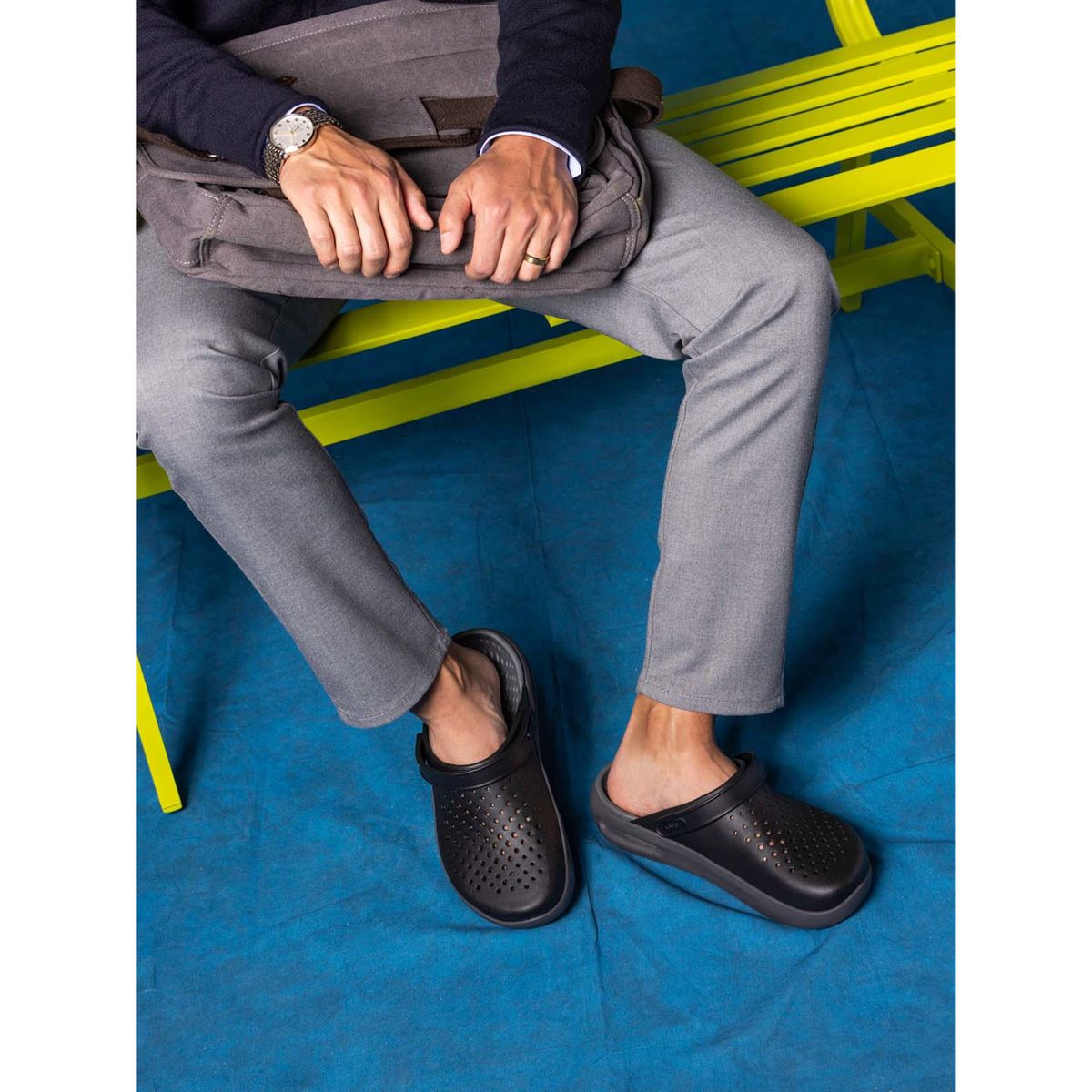 CROCS - Zueco Crocs Unisex InMotion Clog Negro CROCS