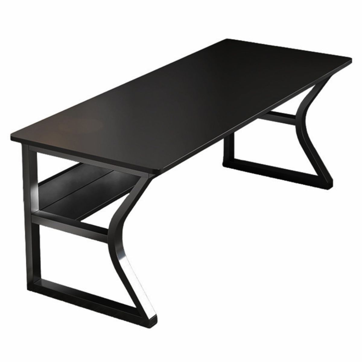 BE DESIGN - ESCRITORIO GAMER METAL NEGRO