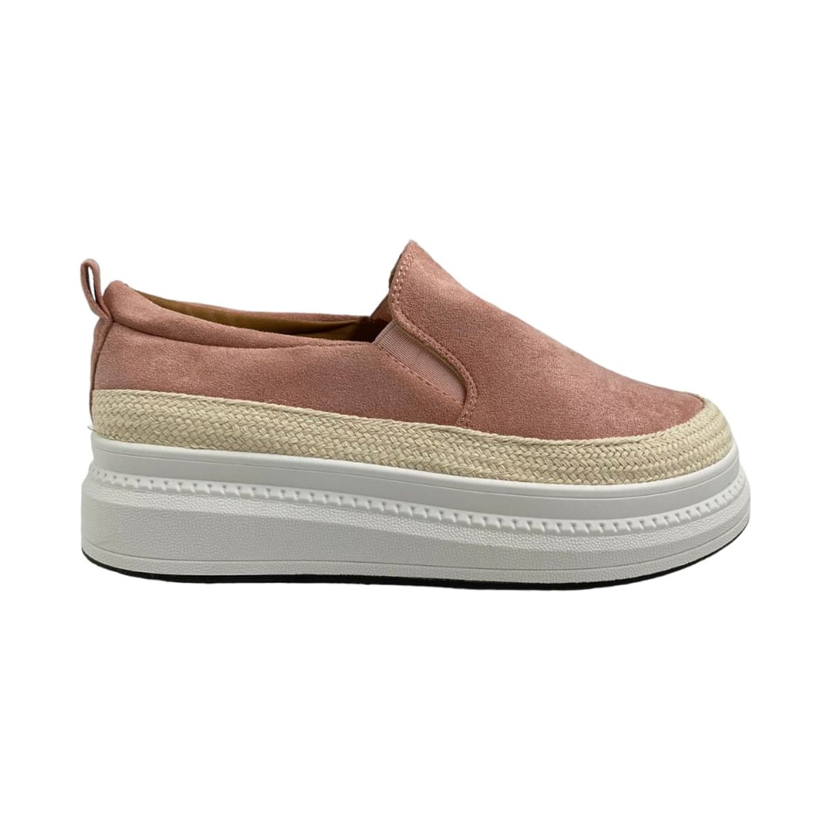 HERIEL - Zapatilla Gamuza Plataforma Colores