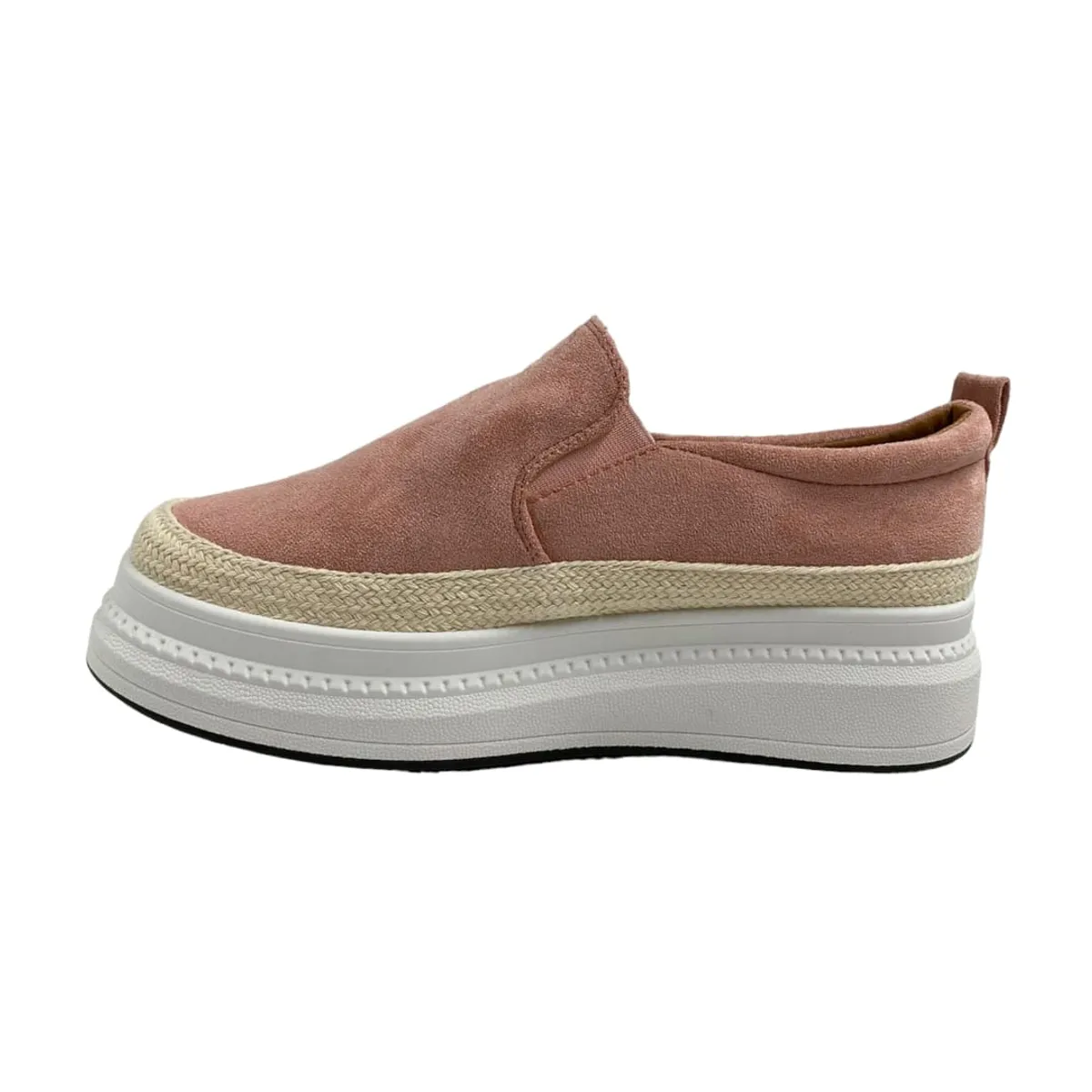 HERIEL - Zapatilla Gamuza Plataforma Colores