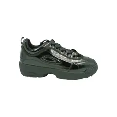 HERIEL - Zapatilla Negra Plataforma Mujer