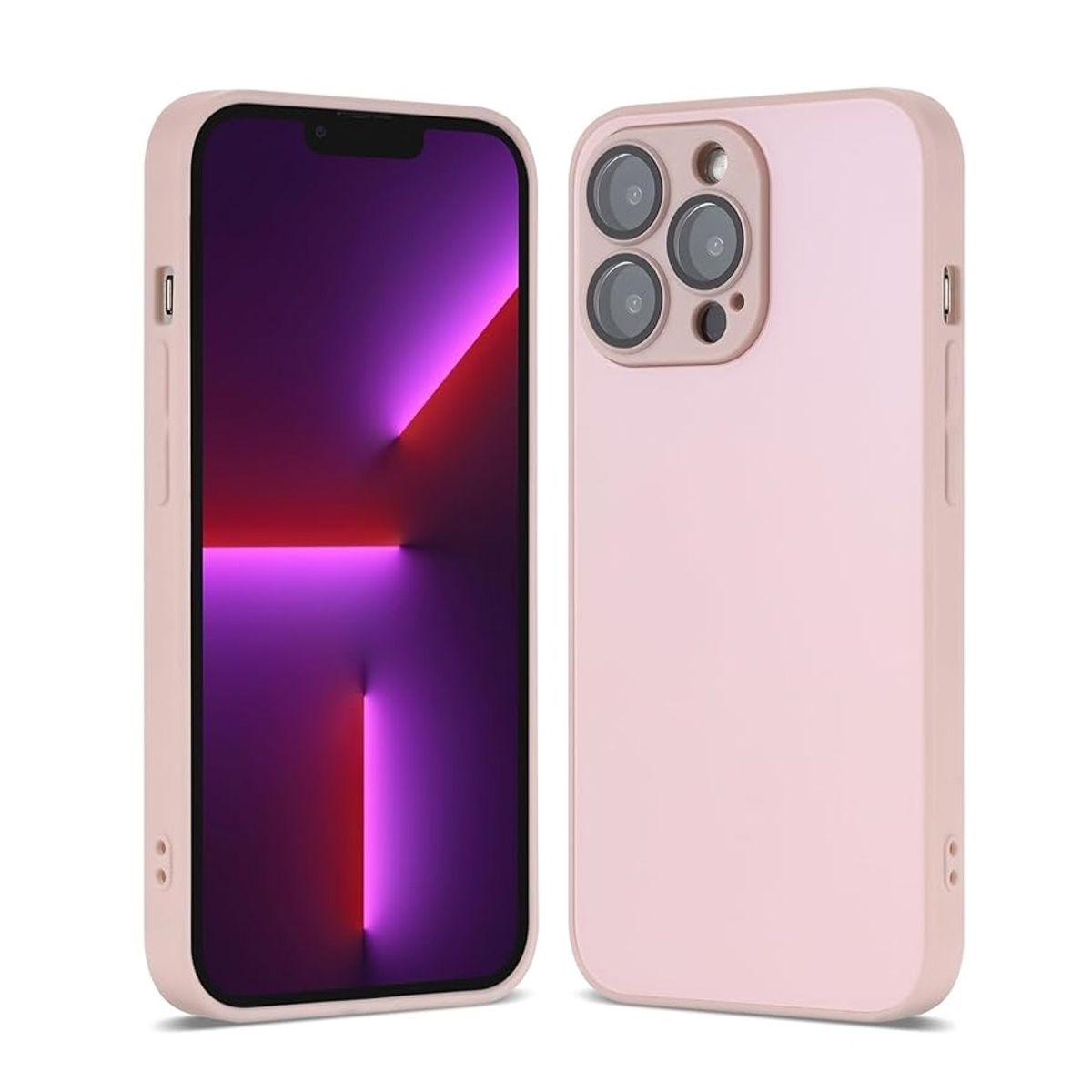 GENERICO - Carcasa Magsafe Con Logo Para iPhone 16 Pro Max / Rosado