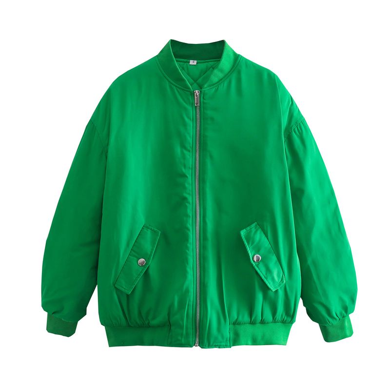BLWOENS - Chaqueta sin gorro para mujer -Verde