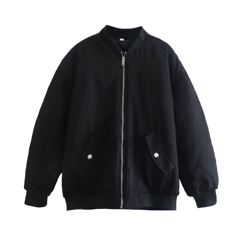 BLWOENS - Chaqueta sin gorro para mujer -Negro.